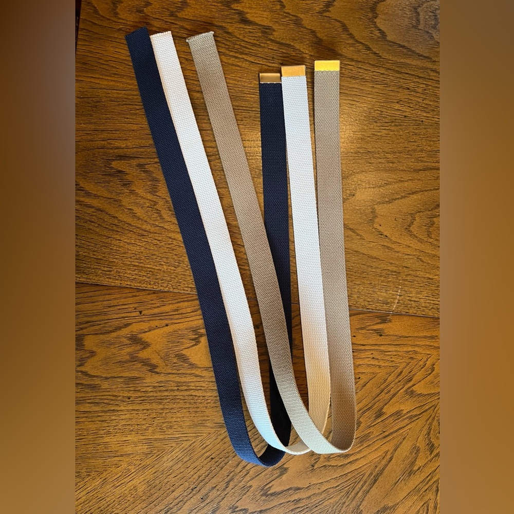 Vanguard military cotton belts